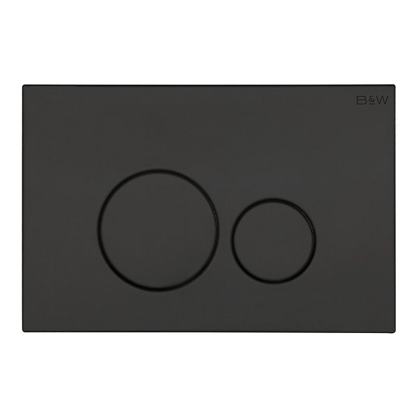 Кнопка смыва Black&White Universe WPI-09510GM matt gunmetal , изображение 1