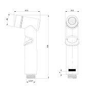 Гигиенический душ Lemark LM8140BL , изображение 2