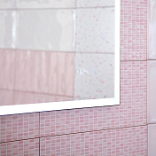 Зеркало Бриклаер Лофт 60 бесконтактный сенсор, с часами , изображение 5