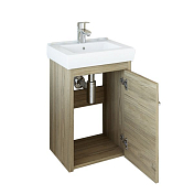 Тумба под раковину Sanflor Ларго 2 40 вяз швейцарский , изображение 2