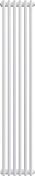 Радиатор Zehnder Charleston 2180 - 6 секц. белый, с боковым подключением , изображение 1