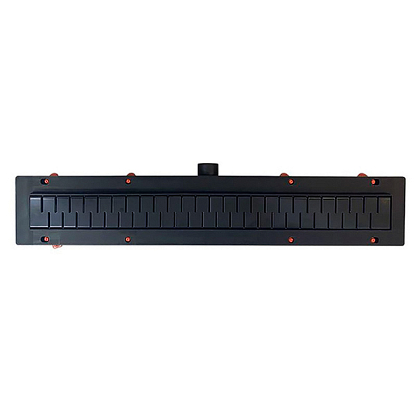 Душевой лоток Azario D50 Medium AZ-CH 750/50 MC с черной решеткой 75 см , изображение 4