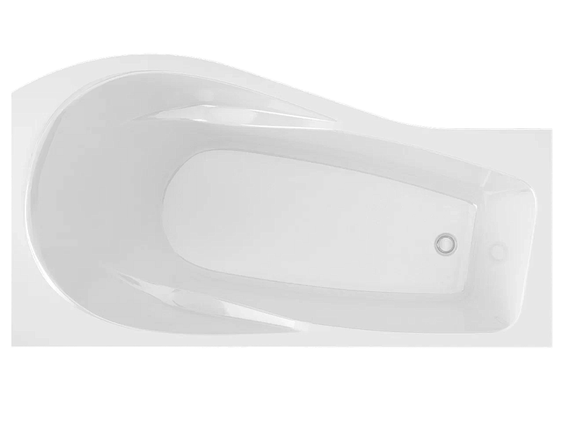Акриловая ванна Timo Vino 150х90 R , изображение 1