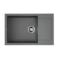 Фото Мойка кухонная Omoikiri Sakaime 78-LB-GR leningrad grey