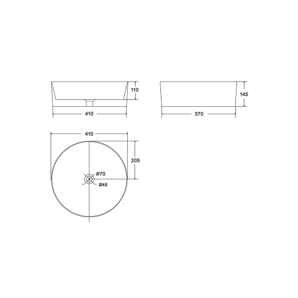 Раковина Point Феникс PN43151BC 41 см , изображение 3