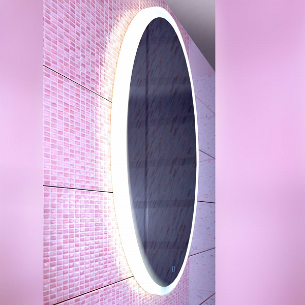 Зеркало Бриклаер Эстель-3 60 с подсветкой, сенсор на зеркале , изображение 3
