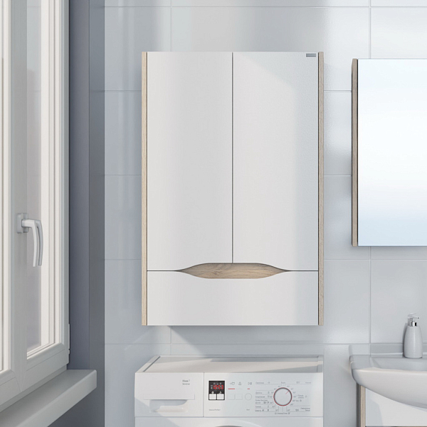 Шкаф СаНта Сатурн 60 дуб австрийский, с ящиком , изображение 4