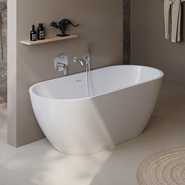 Акриловая ванна BelBagno Uno BB701-1700-750-K 170x75 , изображение 7