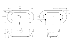 Фото Акриловая ванна BelBagno BB416-2000-850 200x85