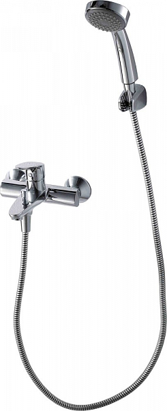 Смеситель Bravat Drop F64898C-B для ванны с душем , изображение 3