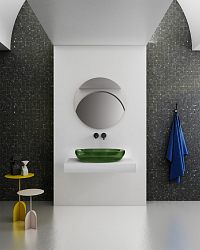 Фото Раковина Abber Kristall AT2801Emerald 60 см