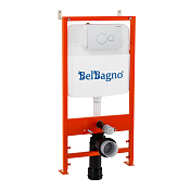Система инсталляции для унитазов BelBagno BB026/BB082BL с кнопкой смыва , изображение 1