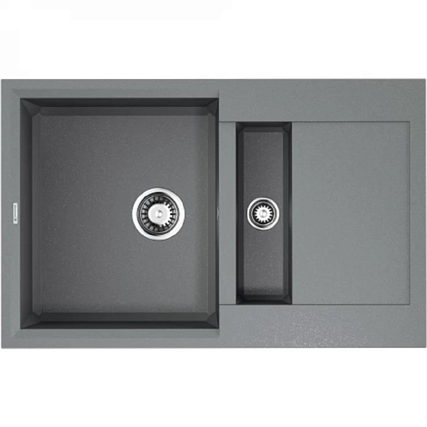 Мойка кухонная Omoikiri Sakaime 78-2-GR leningrad grey , изображение 1