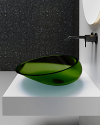Фото Раковина Abber Kristall AT2812Emerald 53 см