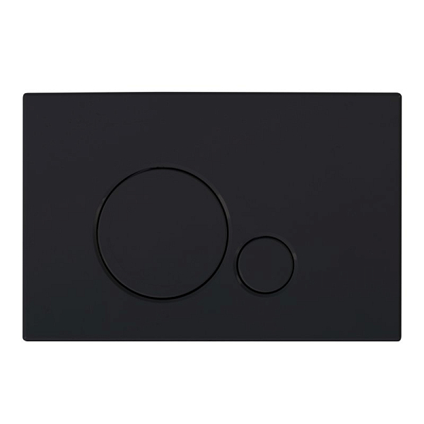 Кнопка смыва BelBagno Sfera BB017-SR-NERO.M черный , изображение 1