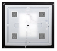 Зеркало BelBagno Kraft SPC-KRAFT-900-800-LED-TCH-WARM-NERO , изображение 4