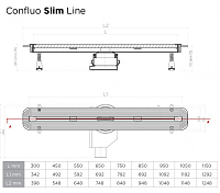 Душевой лоток Pestan Confluo Slim Line 13100030 30 см , изображение 15
