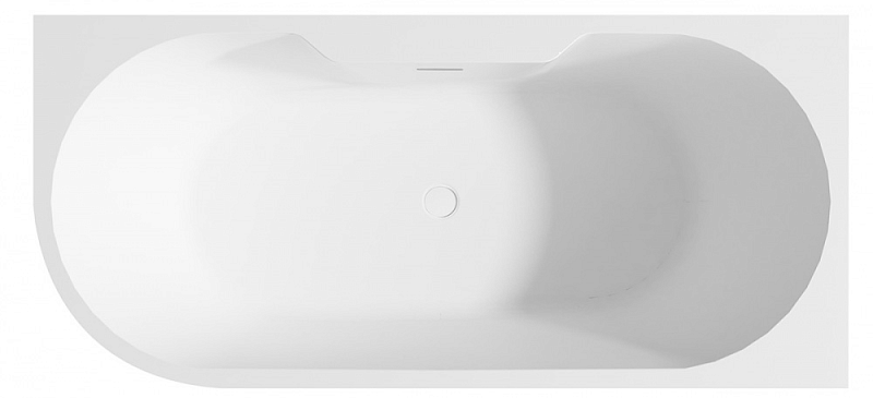 Акриловая ванна Abber AB9335-1.7 R 170x80 R , изображение 1