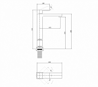 Смеситель Abber Daheim AF8211NG для раковины, никель , изображение 3