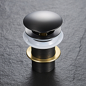 Донный клапан для раковины Black&White 8707U , изображение 1