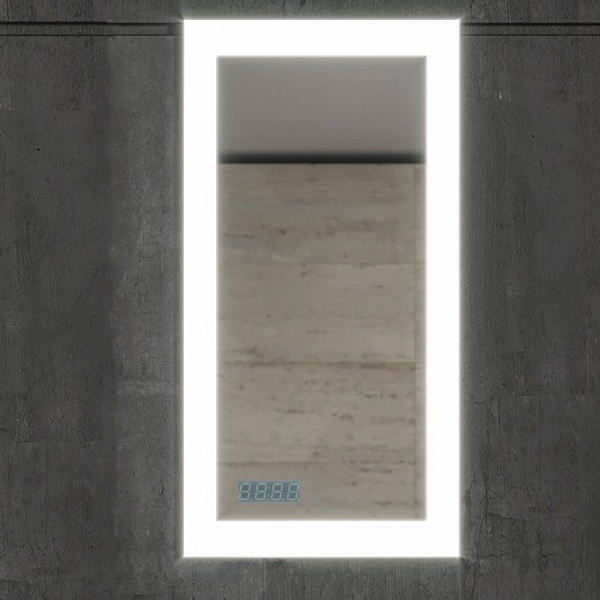 Зеркало Бриклаер Вега 40 с подсветкой , изображение 1