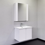 Тумба с раковиной Comforty Лима 70П белый матовый , изображение 3