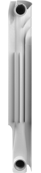 Радиатор Azario 45 см алюминиевый - 6 секц. , изображение 2