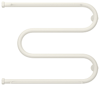 Полотенцесушитель водяной Сунержа М-образный 2 полки 50х65 белый матовый , изображение 1