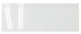 Тумба с раковиной Эстет Dallas Luxe 140 R белая подвесная 1 длинный ящик , изображение 1