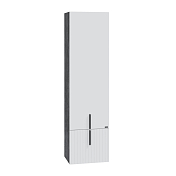 Шкаф-пенал СаНта Юпитер 40 тёмный, подвесной , изображение 1