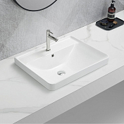 Тумба с раковиной Comforty Ангара 60П дуб латте , изображение 2