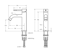Смеситель Cezares Relax LS1-01-W0 для раковины , изображение 5