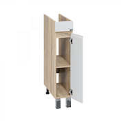 Тумба под раковину СаНта Марс 80 напольная, для стиральной машины, янтарная , изображение 5