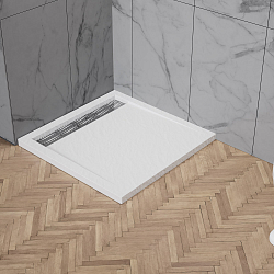 Фото Поддон для душа BelBagno Due TRAY-BB-DUE-A-90-4-W0 90x90