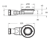 Изображение Поддон для душа BelBagno Uno TRAY-MR-UNO-A-90-35-W-CR 90x90 Поддон для душа BelBagno Uno TRAY-MR-UNO-A-90-35-W-CR 90x90 , изображение 8