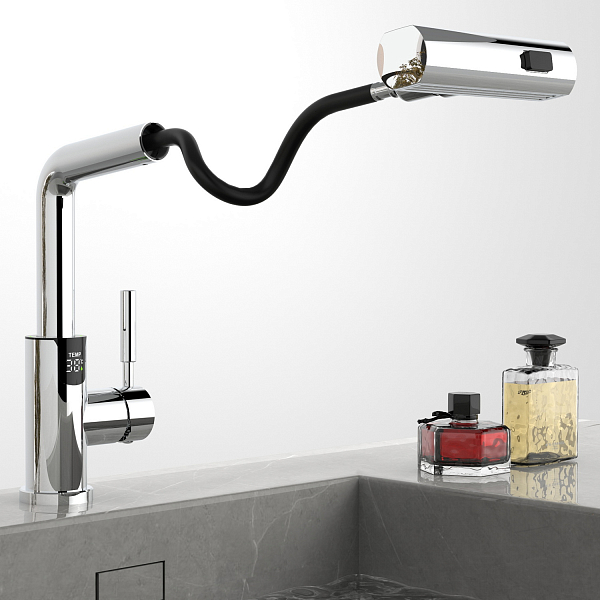 Смеситель Black&White Sky Day SD3028C для раковины , изображение 8