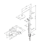 Душевой комплект AM.PM X-Joy F40885A34 , изображение 13