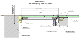 Ревизионный люк Lyuker ПП 50x50, настенный , изображение 7