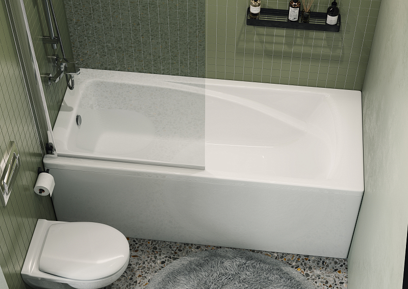 Акриловая ванна Roca Hall 170x75 , изображение 8