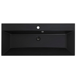 Фото Мебельная раковина BelBagno Marino BB800/450-LV-ART-AST-NERO 80 см