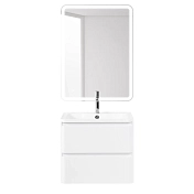 Тумба под раковину BelBagno Albano 60 подвесная, bianco lucido , изображение 11