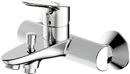 Смеситель Bravat Drop F64898C-B для ванны с душем , изображение 1