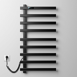 Фото Полотенцесушитель электрический Black&White Universe N-355В-I 48x92 черный