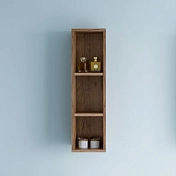 Шкаф Бриклаер Кристалл 20 дуб крафт табачный (открытый)