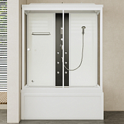 Душевая кабина Orans Basic + SR-86202W 150x90 , изображение 3