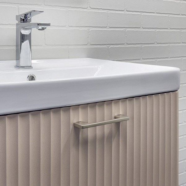 Тумба с раковиной Comforty Ангара 60П дуб латте , изображение 7