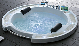 Акриловая ванна Gemy G9060 O 210х210 , изображение 1