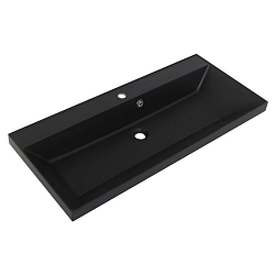 Фото Мебельная раковина BelBagno Marino BB900/450-LV-ART-AST-NERO 90 см