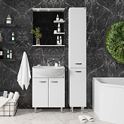 Изображение Тумба под раковину Onika Коралл 60 напольная, белая Тумба под раковину Onika Коралл 60 напольная, белая , изображение 2