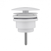 Донный клапан Abber AF0012W для раковины, белый , изображение 1